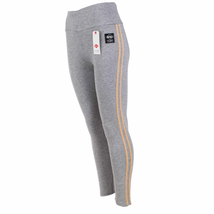 LEE COOPER Legging taille haute fourré bandes côtés Louba Femme GRIS Online