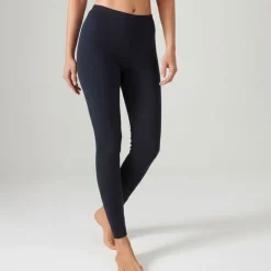 BILL TORNADE Legging thermo uni ajusté épais Femme BLEU FONCE Best