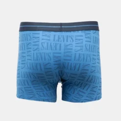 LEVI'S Lot 2 boxers coton avec logo liseré sur l'élastique Homme BLEU FONCE Best