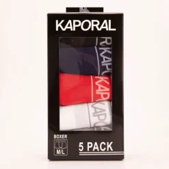 KAPORAL Lot de 5 boxers aly Homme BLANC Sale