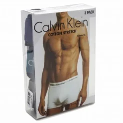 CALVIN KLEIN Lot de 3 boxers coton doux bicolores Homme MULTICOLORE Best
