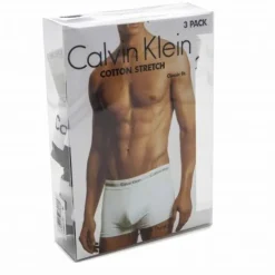 CALVIN KLEIN Lot de 3 boxers coton doux bicolores Homme MULTICOLORES Hot