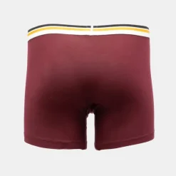 LEVI'S Lot de 2 boxers coton élastique avec liseré coloré Homme BORDEAUX New