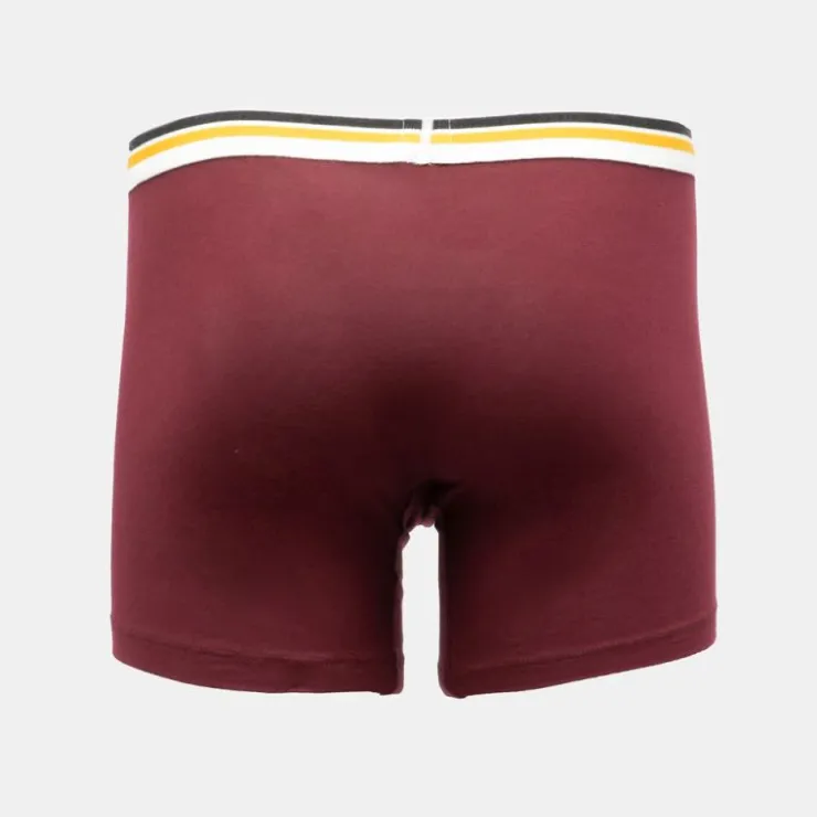 LEVI'S Lot de 2 boxers coton élastique avec liseré coloré Homme BORDEAUX New