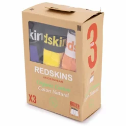 REDSKINS Lot de 3 boxers en coton Homme JAUNE Sale