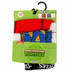 NICKELODEON Lot de 2 boxers Tortues Ninja Enfant ROUGE