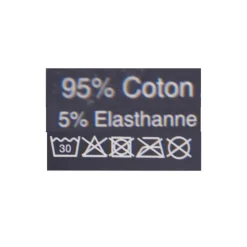 SERGE BLANCO Lot de 2 boxers uni et à motifs avec bordure colorée Homme ROUGE Outlet