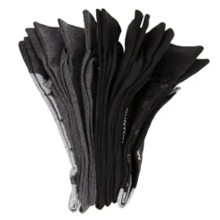 BURTON OF LONDON Lot de 7 chaussettes fantaisies kamalo Homme GRIS Hot