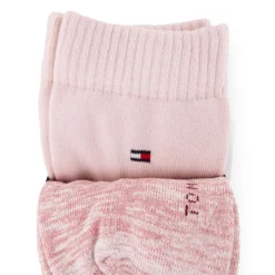 TOMMY HILFIGER Lot de 2 chaussettes Femme ROSE