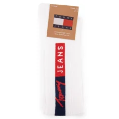TOMMY HILFIGER Lot de 2 chaussettes Mixte BLANC Hot