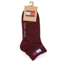 TOMMY HILFIGER Lot de 2 chaussettes Mixte BORDEAUX New
