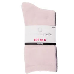 LULU CASTAGNETTE Lot de 6 chaussettes nilda Femme MULTICOLORE Best