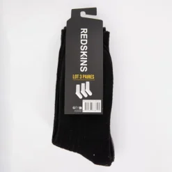 REDSKINS Lot de 3 chaussettes remus Homme GRIS Hot