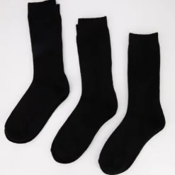 REDSKINS Lot de 3 chaussettes remus Homme NOIR New