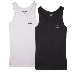 KAPORAL Lot de 2 debardeurs ramon Homme NOIR Outlet