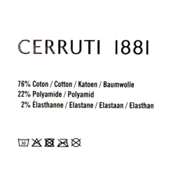 CERRUTI Lot de 3 paires de chaussettes 5735 Homme NOIR Hot