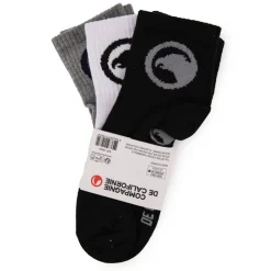 COMPAGNIE DE CALIFORNIE Lot de 3 paires de chaussettes lowcut coton imprimé Femme MULTICOLORE Discount