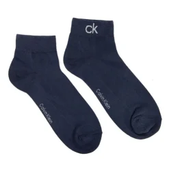 CALVIN KLEIN Lot de 2 paires de chaussettes Unies Homme BLEU FONCE Online