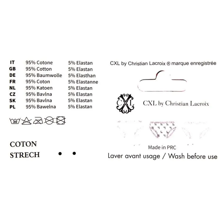 CXL BY CHRISTIAN LACROIX Lot de culottes x 3 imprimé coeurs coton doux Enfant MULTICOLORE Hot