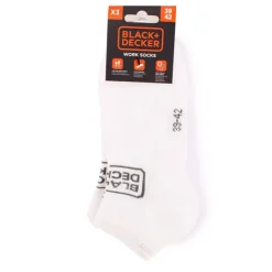 BLACK & DECKER Lot x3 chaussettes low cut Homme BLANC Online