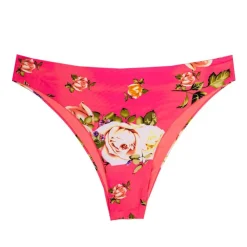 HAUTE PRESSION Maillot de bain 2 pièces fleuri haut à volants Femme ROSE Online