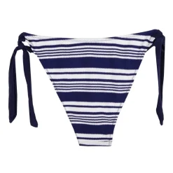 HAUTE PRESSION Maillot de bain 2 pièces rayures bleu et blanc Femme BLEU FONCE New