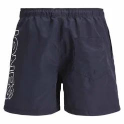 JACK & JONES Maillot de bain imprimé poches tendance Homme BLEU FONCE Discount