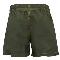 FREEGUN Maillot de bain qhort avec élastique surpiqures colorées Enfant KAKI Outlet