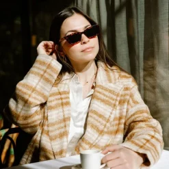 LA PETITE ETOILE Manteau erman Femme BEIGE Discount