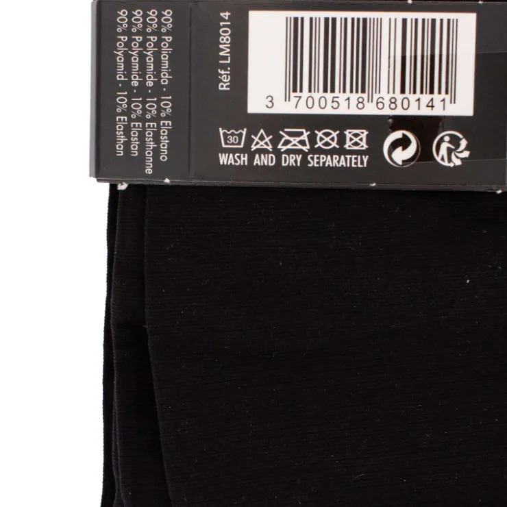 LITTLE MARCEL Mi bas opaques x2 Femme NOIR Discount