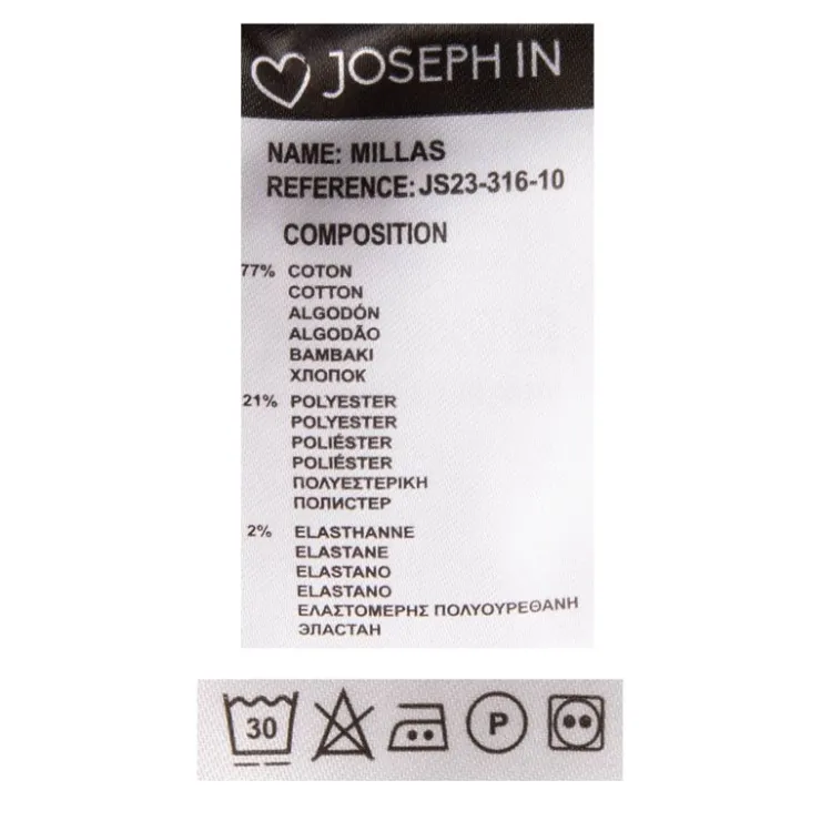 JOSEPH 'IN Mini short retroussé Milas light blue Femme GRIS Best