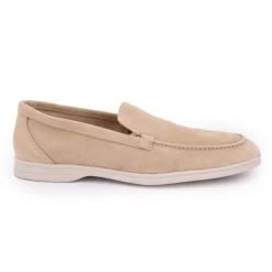 MOCASSIN DU SUD Mocassin en cuir suédine Homme BEIGE Discount