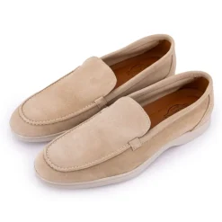 MOCASSIN DU SUD Mocassin en cuir suédine Homme BEIGE Discount