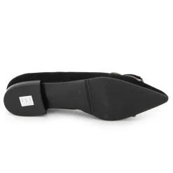 ZUCHINI Mocassins Cuir Femme NOIR Outlet