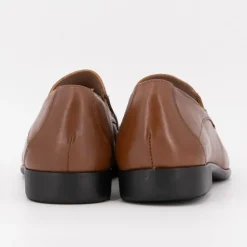PIERRE CARDIN Mocassins cuir lisse Homme MARRON CLAIR Sale