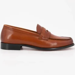 BILL TORNADE Mocassins cuir veron élégants classiques Homme MARRON Online