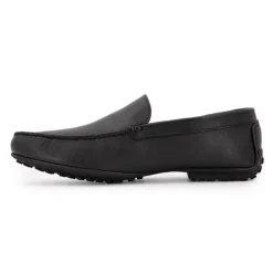 PIERRE CARDIN Mocassins élégants en cuir lisse Homme NOIR Sale