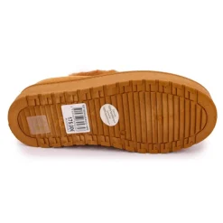 MANOUKIAN Mule fourree elastique derriere olympe Femme MARRON Hot