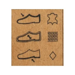 KELARA Mule fourrure bande liseré ethnique Femme MARRON Sale