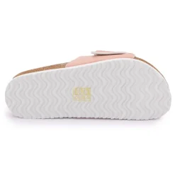 MANOUKIAN Mules à boucle unie Femme ROSE CLAIR Discount