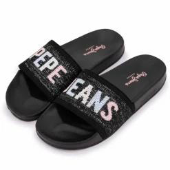 PEPE JEANS Mules Black T36/41 Femme NOIR Hot