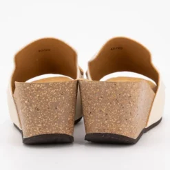 SCHOLL Mules compensées soleil avec bijoux Femme BEIGE Outlet