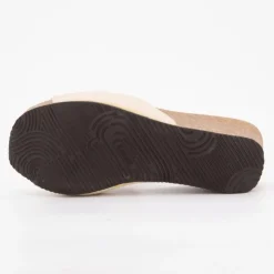 SCHOLL Mules compensées soleil avec bijoux Femme BEIGE Outlet