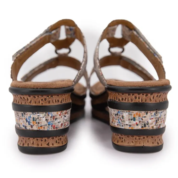 ROMIKA Mules compensées Femme BEIGE Best