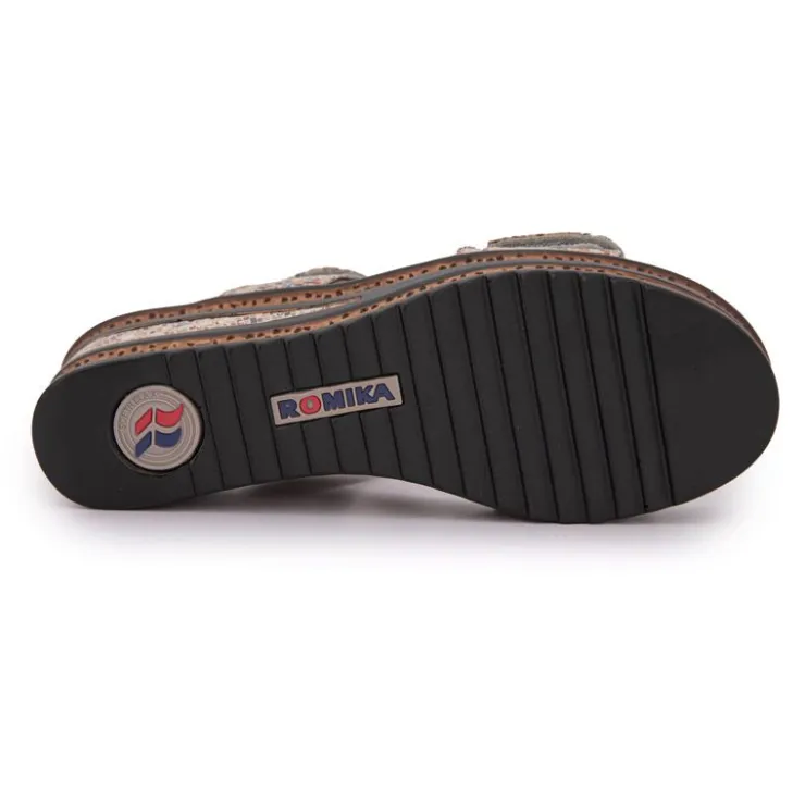 ROMIKA Mules compensées Femme BEIGE Best