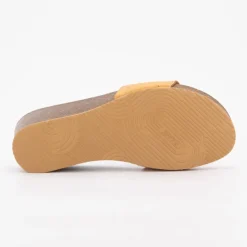 SCHOLL Mules compensées marron cala luna avec strass Femme MARRON CLAIR Hot