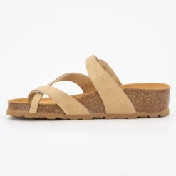 I AM Mules cuir beal mushroom Femme OR Hot