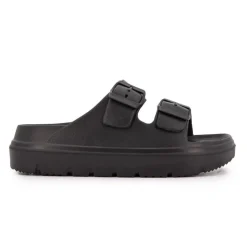 NICO BOCO Mules doubles brides à plateforme Femme NOIR Best