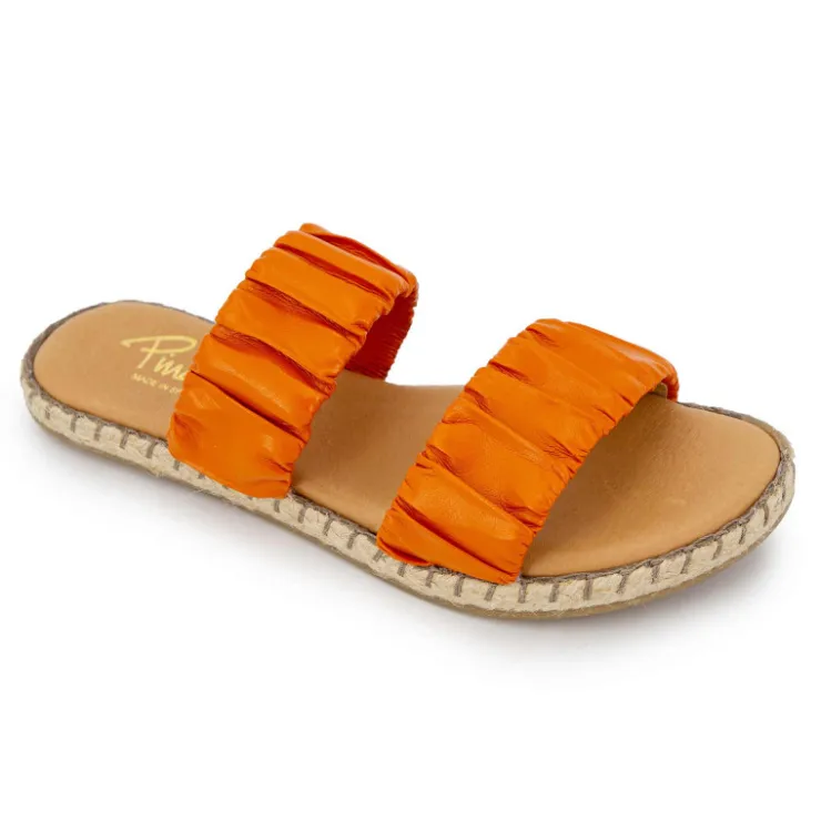 PINAZ Mules elastico t36/41 Femme ORANGE Outlet