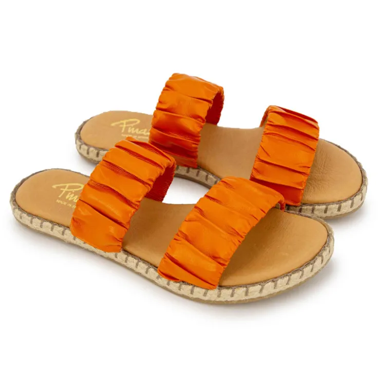 PINAZ Mules elastico t36/41 Femme ORANGE Outlet